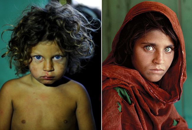 Copilul roman si Fata afgana
